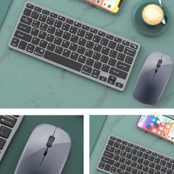Bluetooth Wireless Keyboard sand Mouse Set