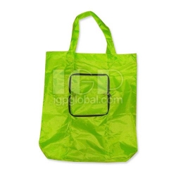 Zipper Nylon Shopping Bag