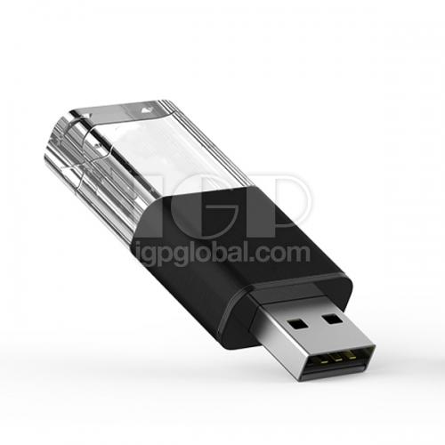 IGP(Innovative Gift & Premium)|滑動發光水晶USB手指