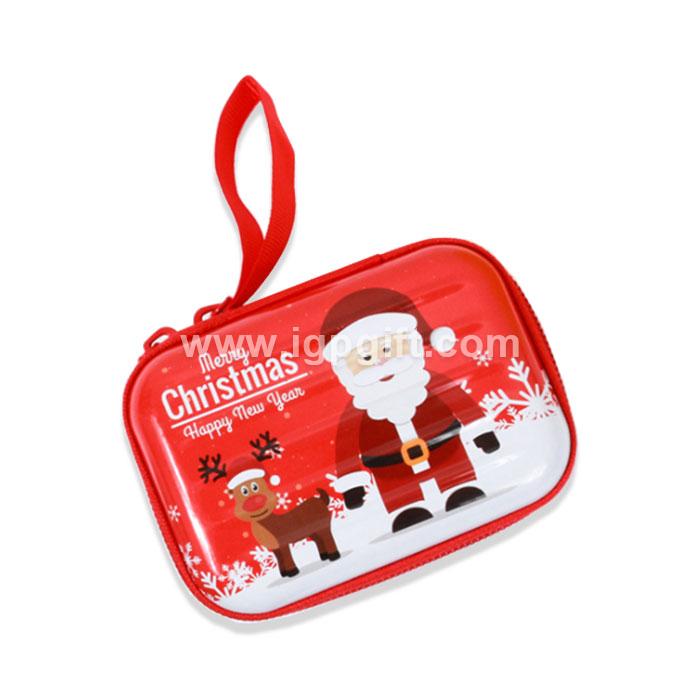 IGP(Innovative Gift & Premium) | Christmas square tinplate storage bag