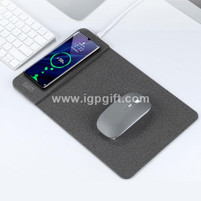 IGP(Innovative Gift & Premium)|PU皮無線充滑鼠墊