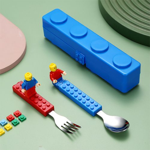 IGP(Innovative Gift & Premium) | LEGO Block Children's Cutlery Set