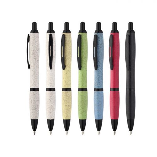 IGP(Innovative Gift & Premium) | Degradable Press-type Eco-friendly Wheat Straw Pen