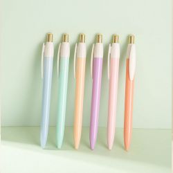 Fresh Candy Color Press-type Ballpoint Pen