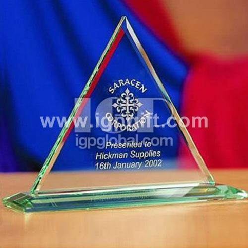 IGP(Innovative Gift & Premium)|三角形水晶擺設