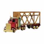 木质集装箱卡车红酒架