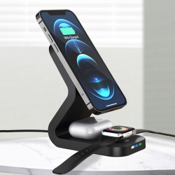3in1 Magnetic Wireless Charging Holder