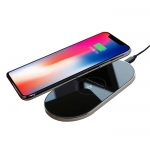 Oval aluminium alloy wireless charger