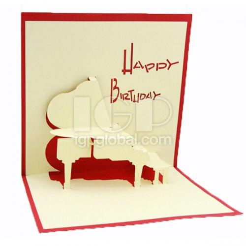 IGP(Innovative Gift & Premium) | 3D Piano Greeting Card