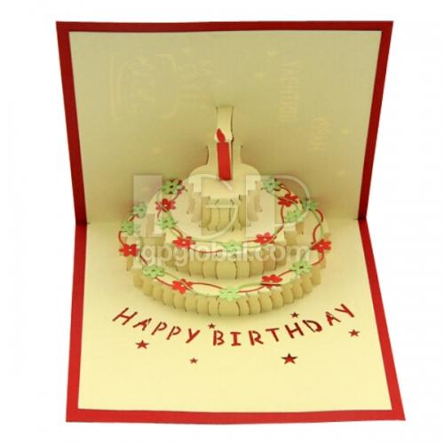 IGP(Innovative Gift & Premium) | 3D Cake Greeting Card