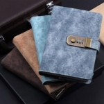 Classical multi-functional notebook with lock