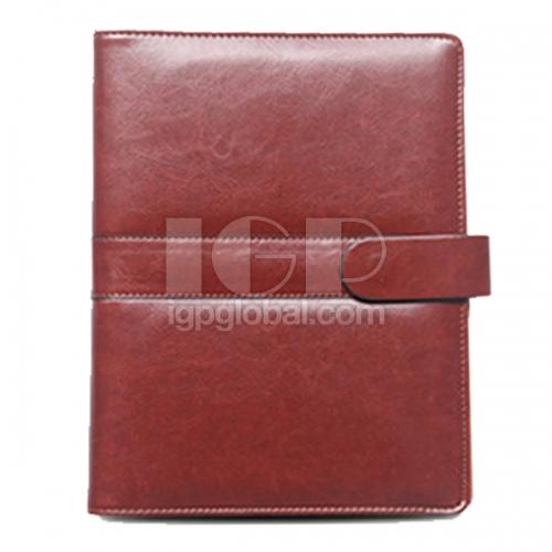 IGP(Innovative Gift & Premium) | PU Button Loose-leaf Business Notebook