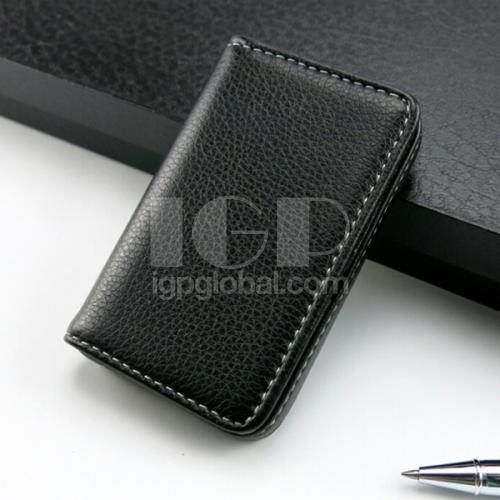 IGP(Innovative Gift & Premium) | Magnetic Leather Card Case