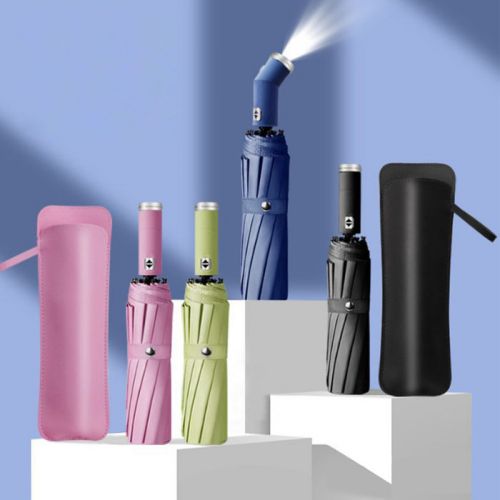 IGP(Innovative Gift & Premium) | Multifunctional Fold Advertising Umbrella with Flashlight