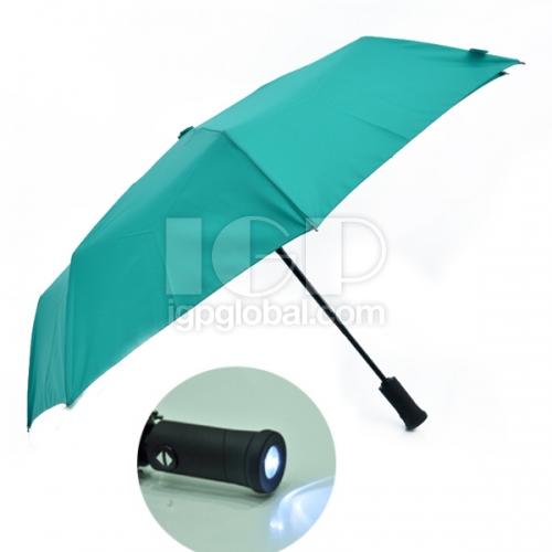 IGP(Innovative Gift & Premium) | Automatic Folding Advertising Umbrella with Flashlight