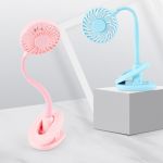 USB Rechargeable Table Fan with Clip