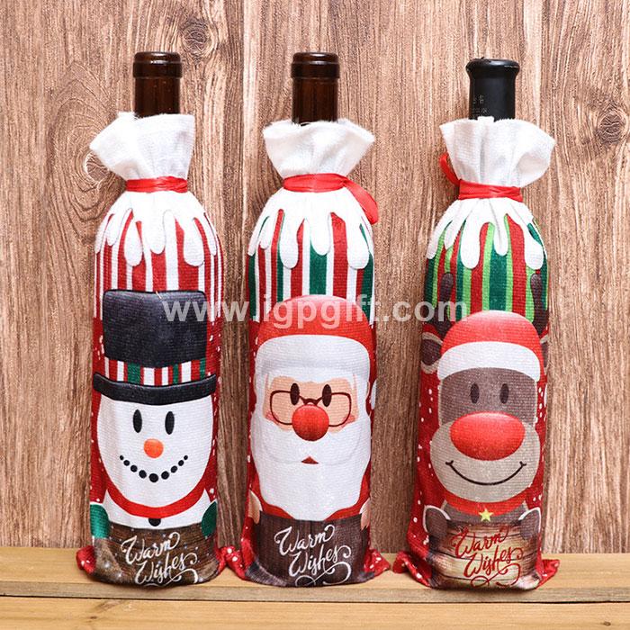 IGP(Innovative Gift & Premium) | Christmas wine bottle tote