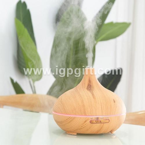 IGP(Innovative Gift & Premium) | Wooden chest nut style humidifier aroma diffuser