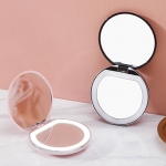 Portable Circle Mirror With Light