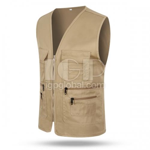 IGP(Innovative Gift & Premium) | Multi-pocket Zipper Vest