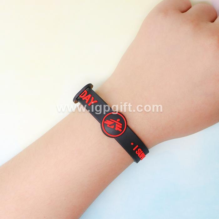 IGP(Innovative Gift & Premium) | Waterproof wrist band with soft rubber bracelet