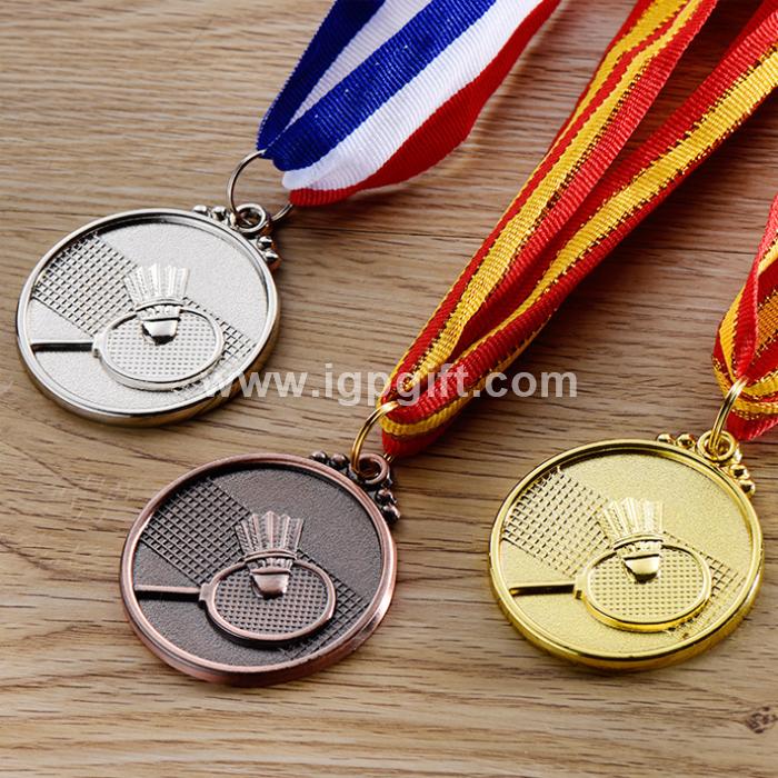 IGP(Innovative Gift & Premium) | Badminton Metal Medals