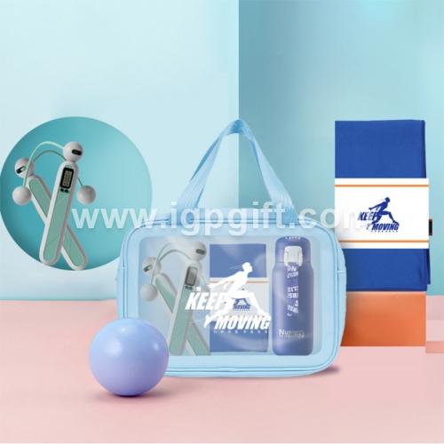 IGP(Innovative Gift & Premium) | Towel+Bottle+Rope Sport Gift Set