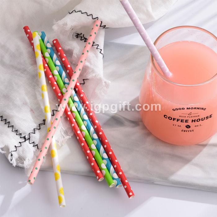 IGP(Innovative Gift & Premium) | Eco-friendly colored paper straws