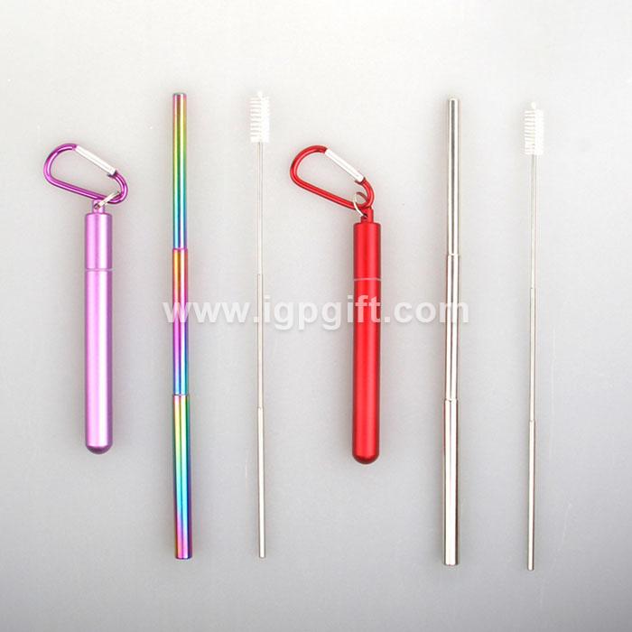 IGP(Innovative Gift & Premium) | Stainless steel retractable straw