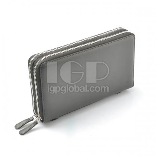 IGP(Innovative Gift & Premium) | Double Zipper Anti-theft Clutch Wallet