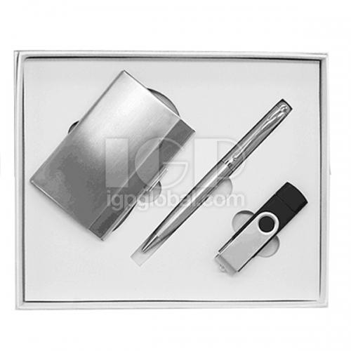 IGP(Innovative Gift & Premium) | Silver Color Corporate Set
