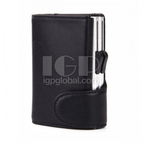 IGP(Innovative Gift & Premium) | Genuine Leather Anti-theft Double Cardholder