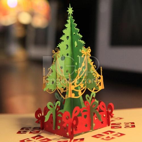 IGP(Innovative Gift & Premium) | 3D Christmas Tree Greeting Card