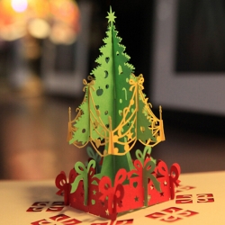 立體聖誕樹賀卡