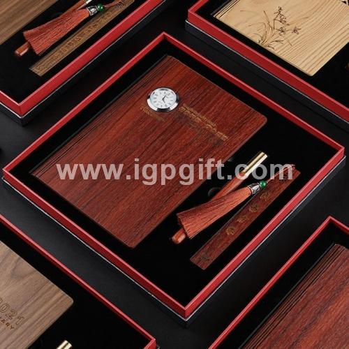 IGP(Innovative Gift & Premium) | Wooden notebook business gift set