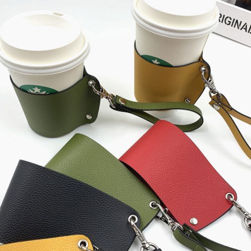IGP(Innovative Gift & Premium) | Portable leather cup sleeve