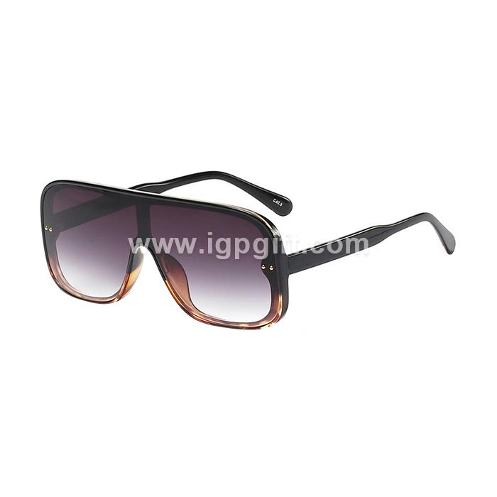 IGP(Innovative Gift & Premium)|復古鉚釘大框連體太陽眼鏡