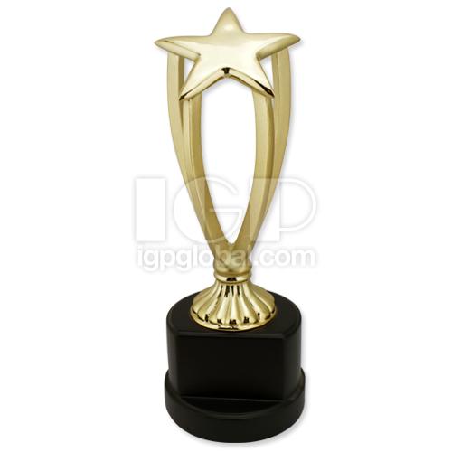 IGP(Innovative Gift & Premium) | Five-pointed Star Metal Trophy