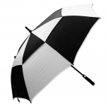 黑白廣告傘