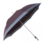 Mixed Color Straight Rod Business Umbrella