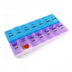 14-grid Plastic Pills Kit