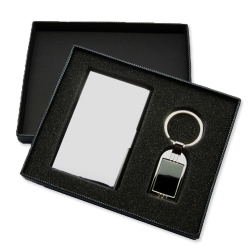 名片盒+鑰匙扣商務套裝