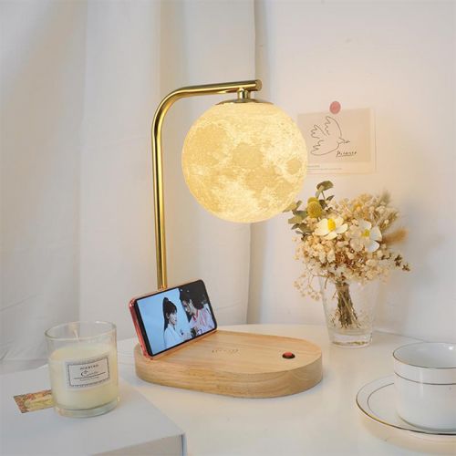 IGP(Innovative Gift & Premium) | Moon Lamp with Wooden Pedestal