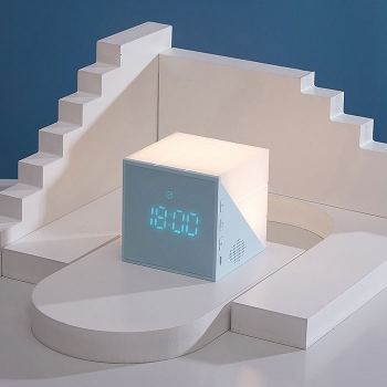 Magic LED alarm clock light