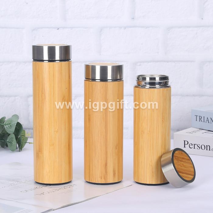 IGP(Innovative Gift & Premium) | Creative Stainless Steel Bamboo Thermal Cup