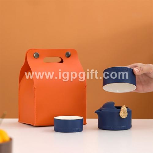 IGP(Innovative Gift & Premium) | Ceramic Tea Set for Travel