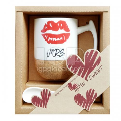 IGP(Innovative Gift & Premium) | Cork Ceramic Cup Set