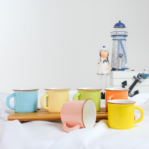 IGP(Innovative Gift & Premium) | Simple Style Colored Glazed Ceramic Mug