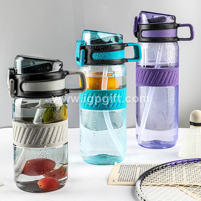 IGP(Innovative Gift & Premium) | Plastic sport water bottle with straw