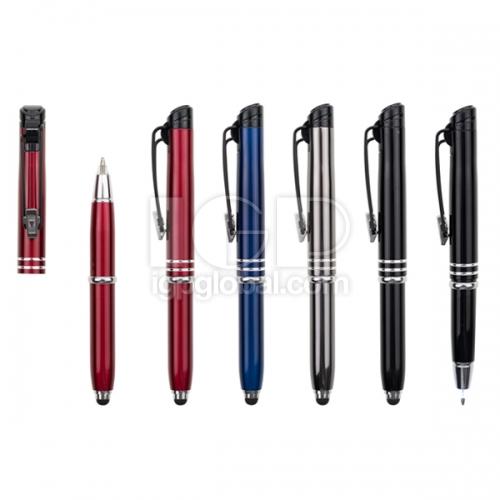 IGP(Innovative Gift & Premium) | 3 in 1 Metal Pen-Black Cover